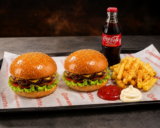Lion 2'li Burger Menü